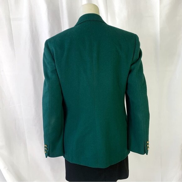 PIETRAFESA GREEN BLAZER  CAMEL HAIR BLAZER SINGLE BREAST UNION MADE IN USA 4 - Picture 4 of 14